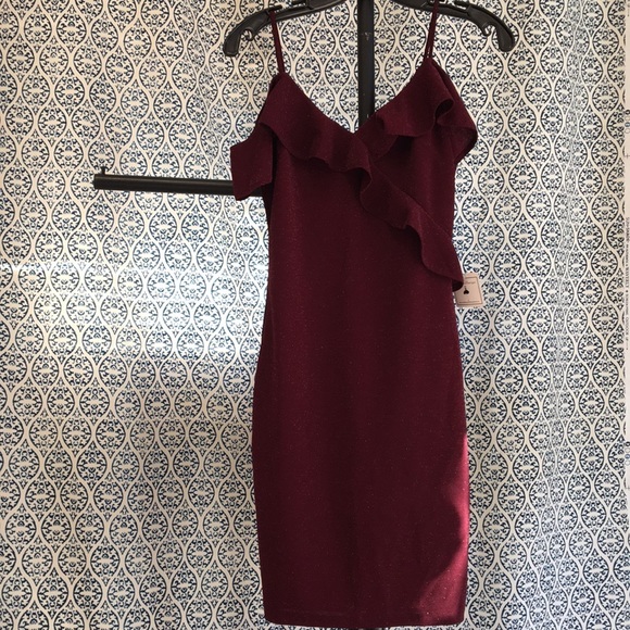 burgundy fly dresses